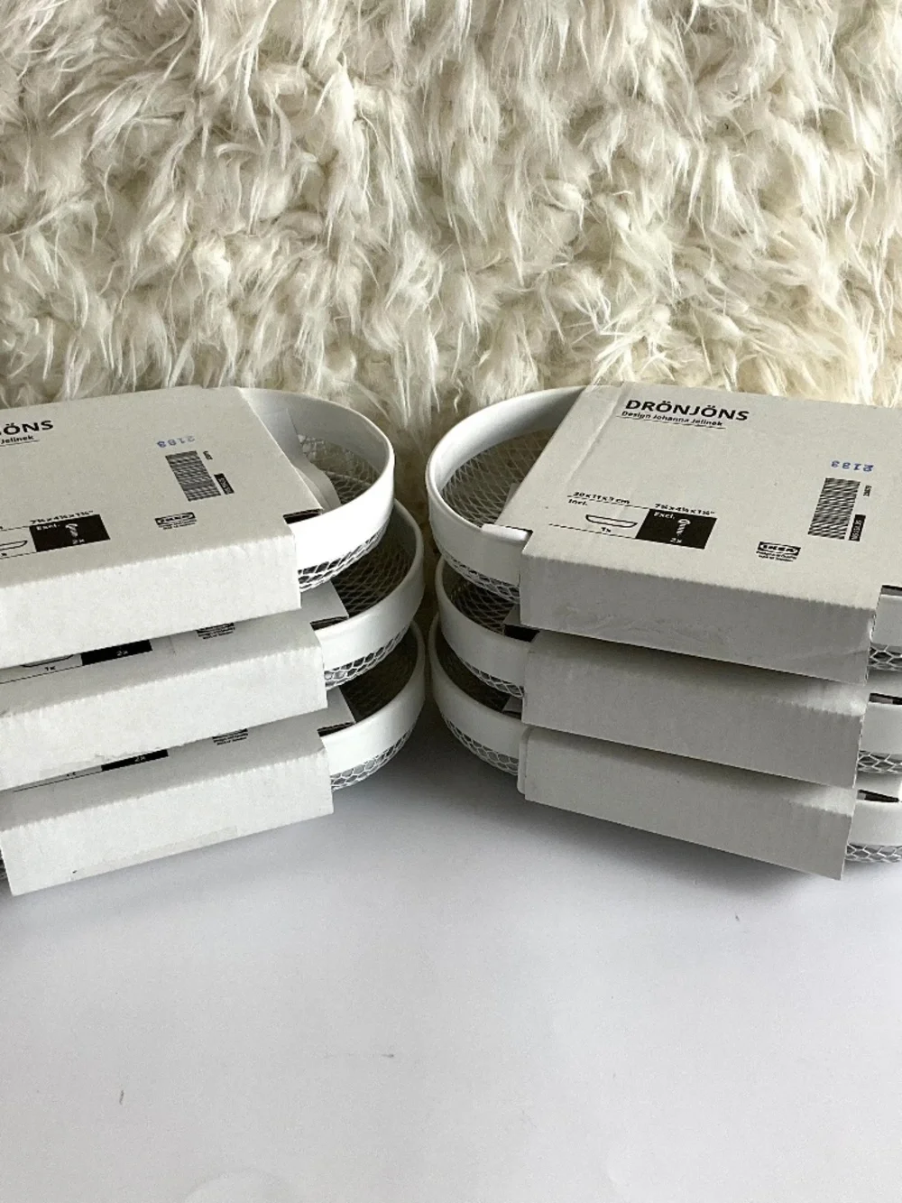 IKEA DRONJONS WALL STORAGE MESH BASKETS~SET OF 6~BRAND NEW!